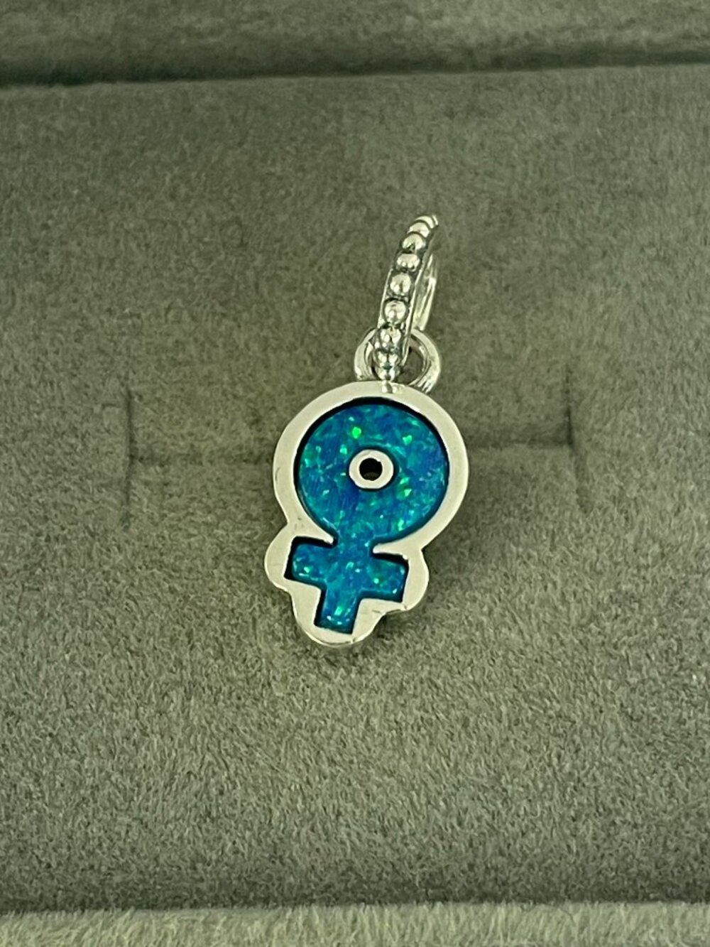 Pandora Powerful Women Opalescent Dangle Charm